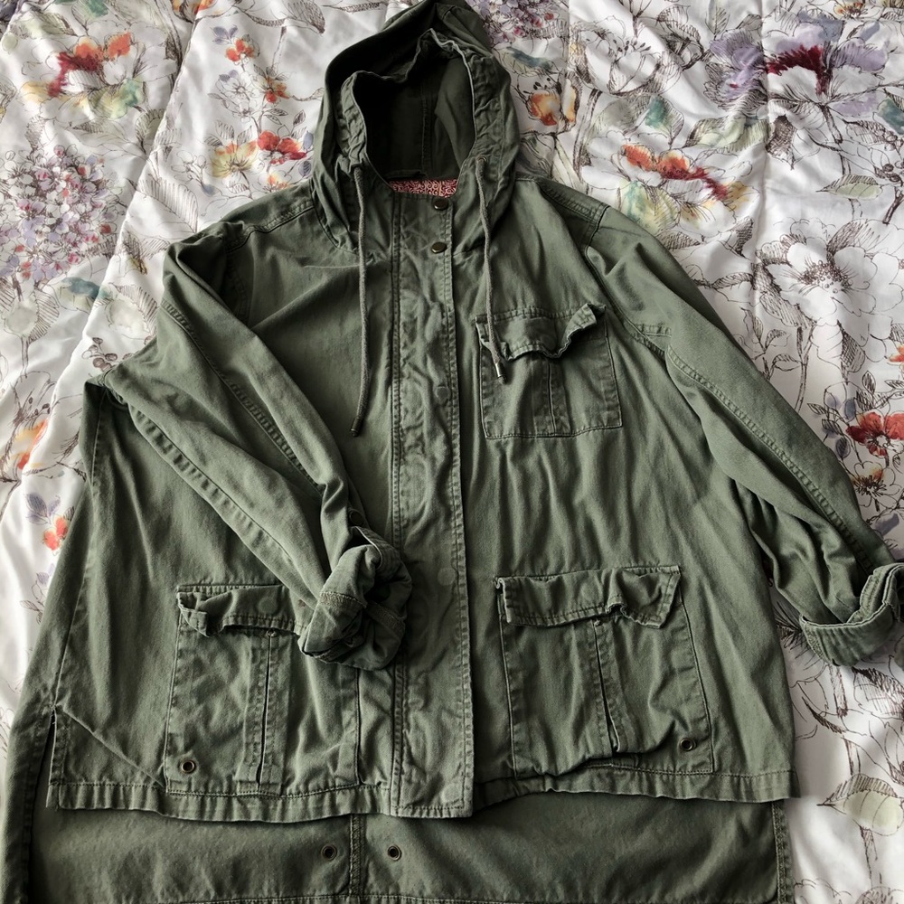 Army Green Jean Jacket